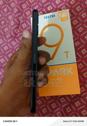 টেকনো স্পার্ক ৯টি ১২৮ জিবি কালো