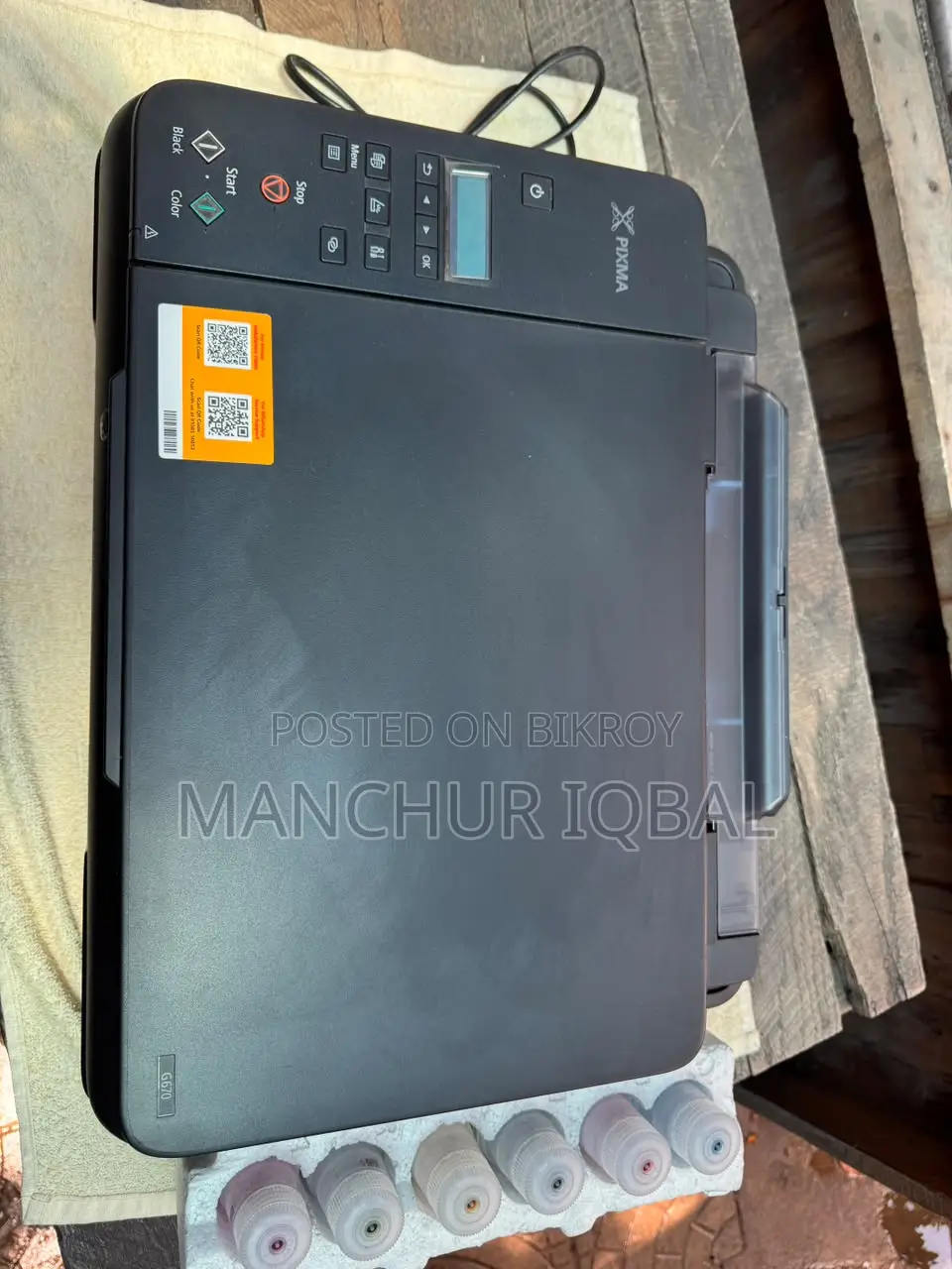 Canon Printer G670 (Full Fresh Only 1 Month Use)