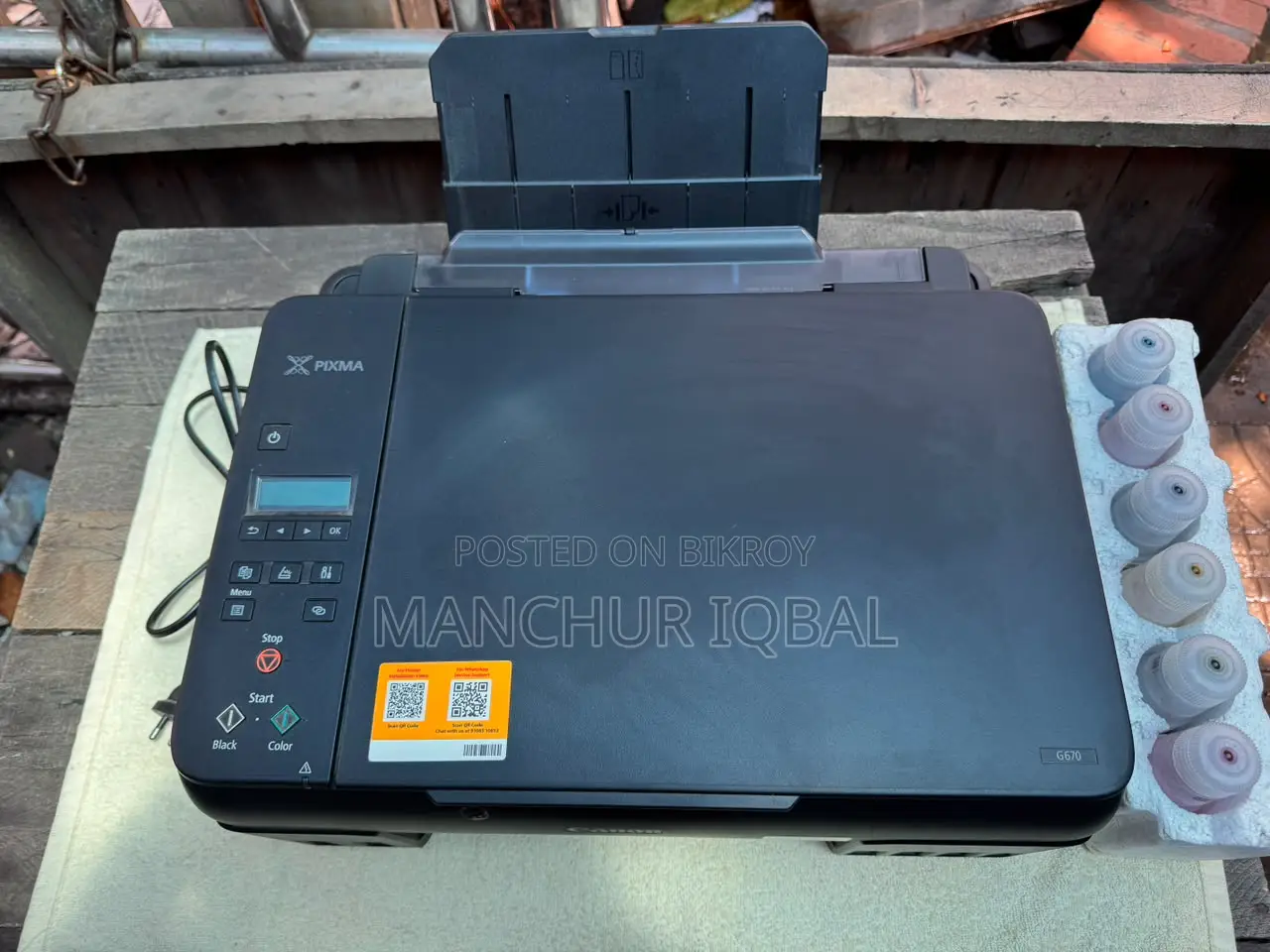 Canon Printer G670 (Full Fresh Only 1 Month Use)