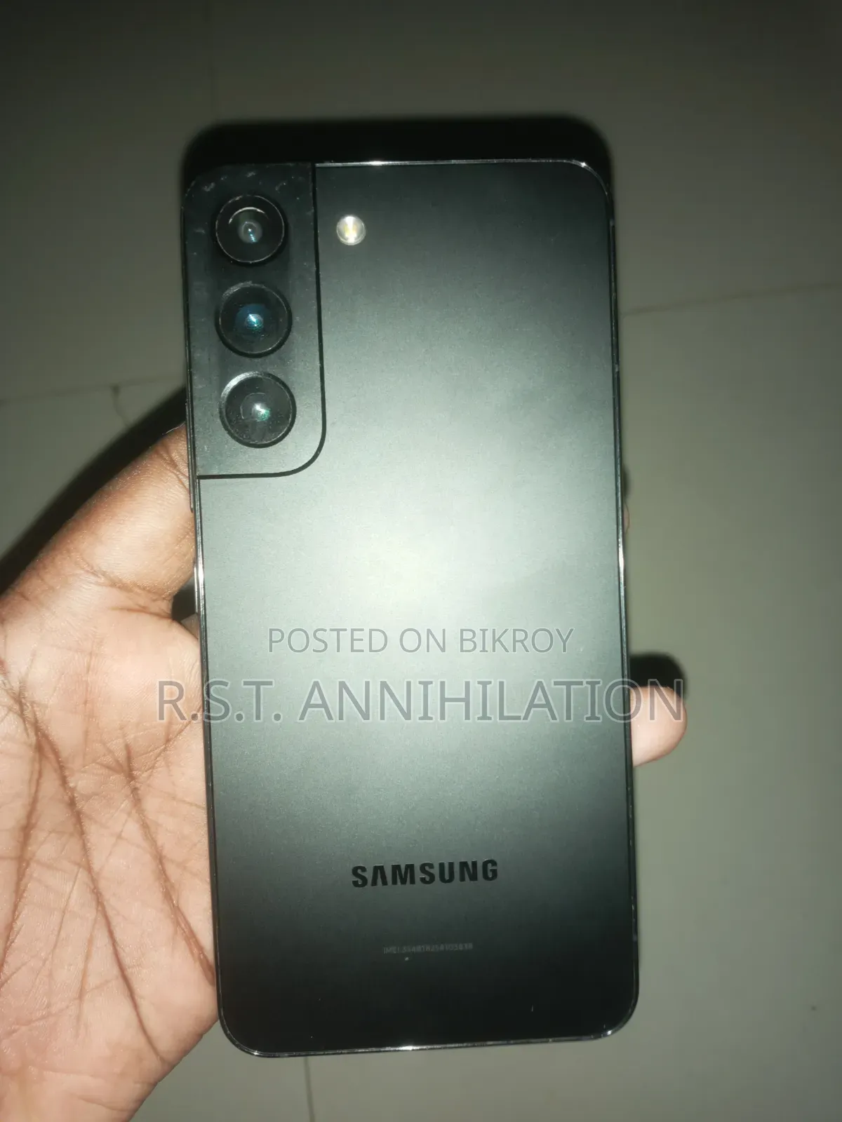 স্যামসাং গ্যালাক্সি এস২২ ৫জি ১২৮ জিবি কালো