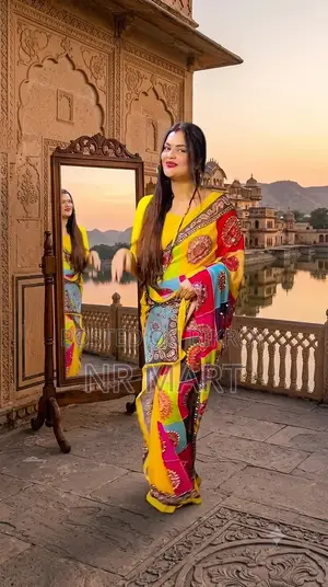 Premium Alpana Saree (with matching blouse piece)