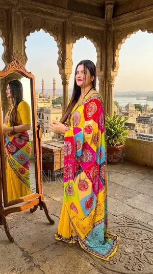 Premium Alpana Saree (with matching blouse piece)
