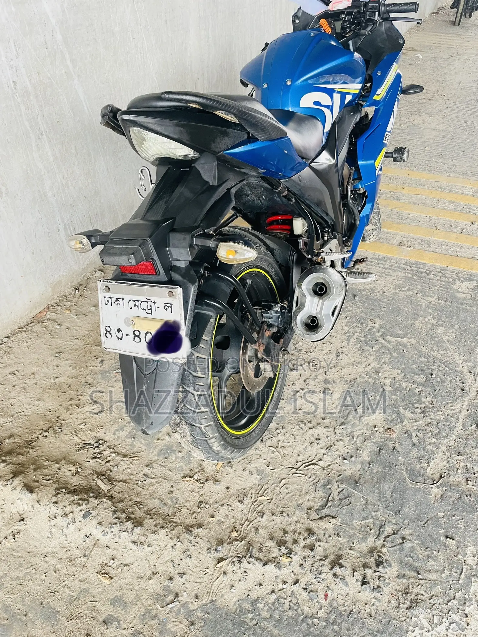 Suzuki Gixxer SF 2019 Blue