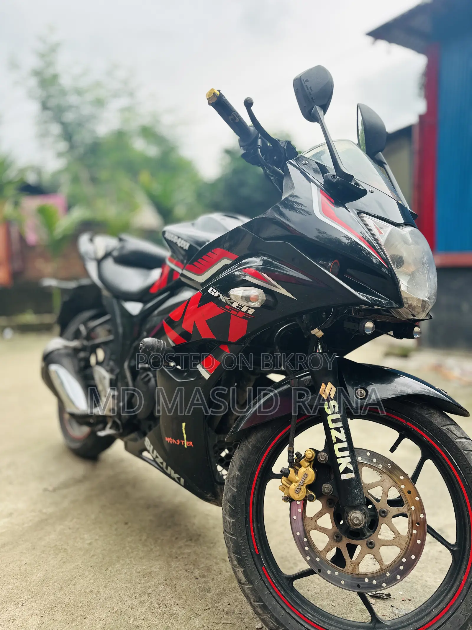 সুজুকি জিক্সার এসএফ ২০১৯ কালো