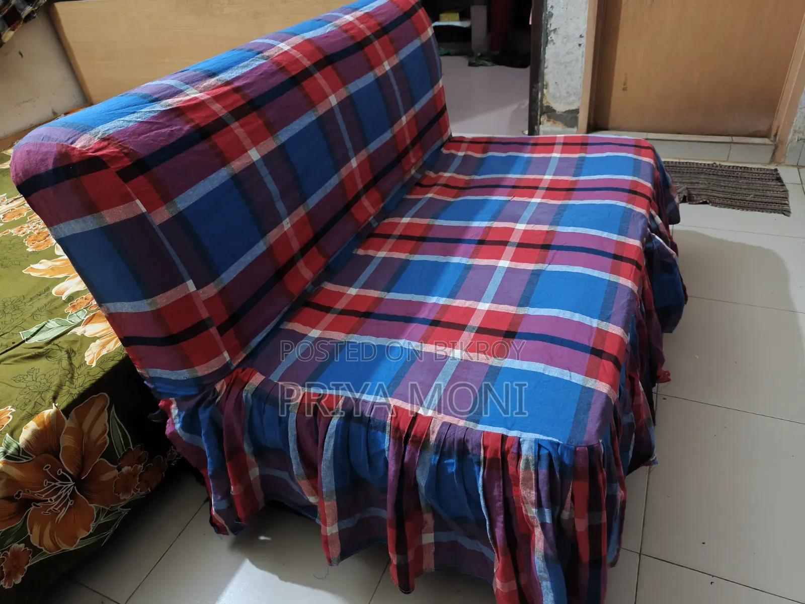 2-Seater Sofa With Handmade Cover