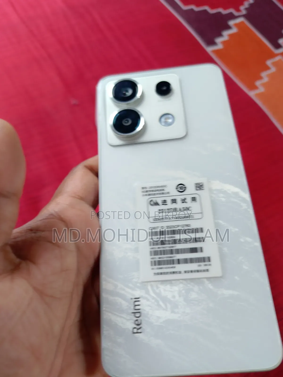 Xiaomi Redmi Note 13 Pro 5G 256 GB White
