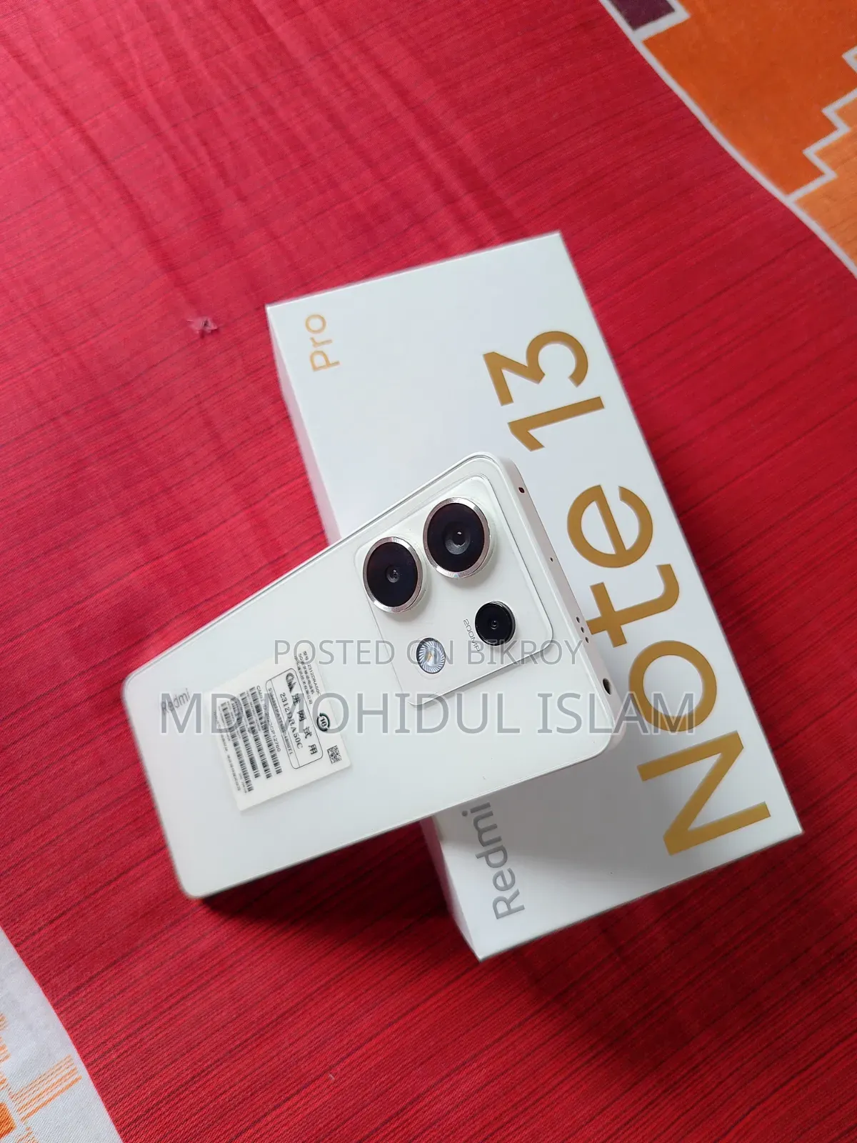 Xiaomi Redmi Note 13 Pro 5G 256 GB White