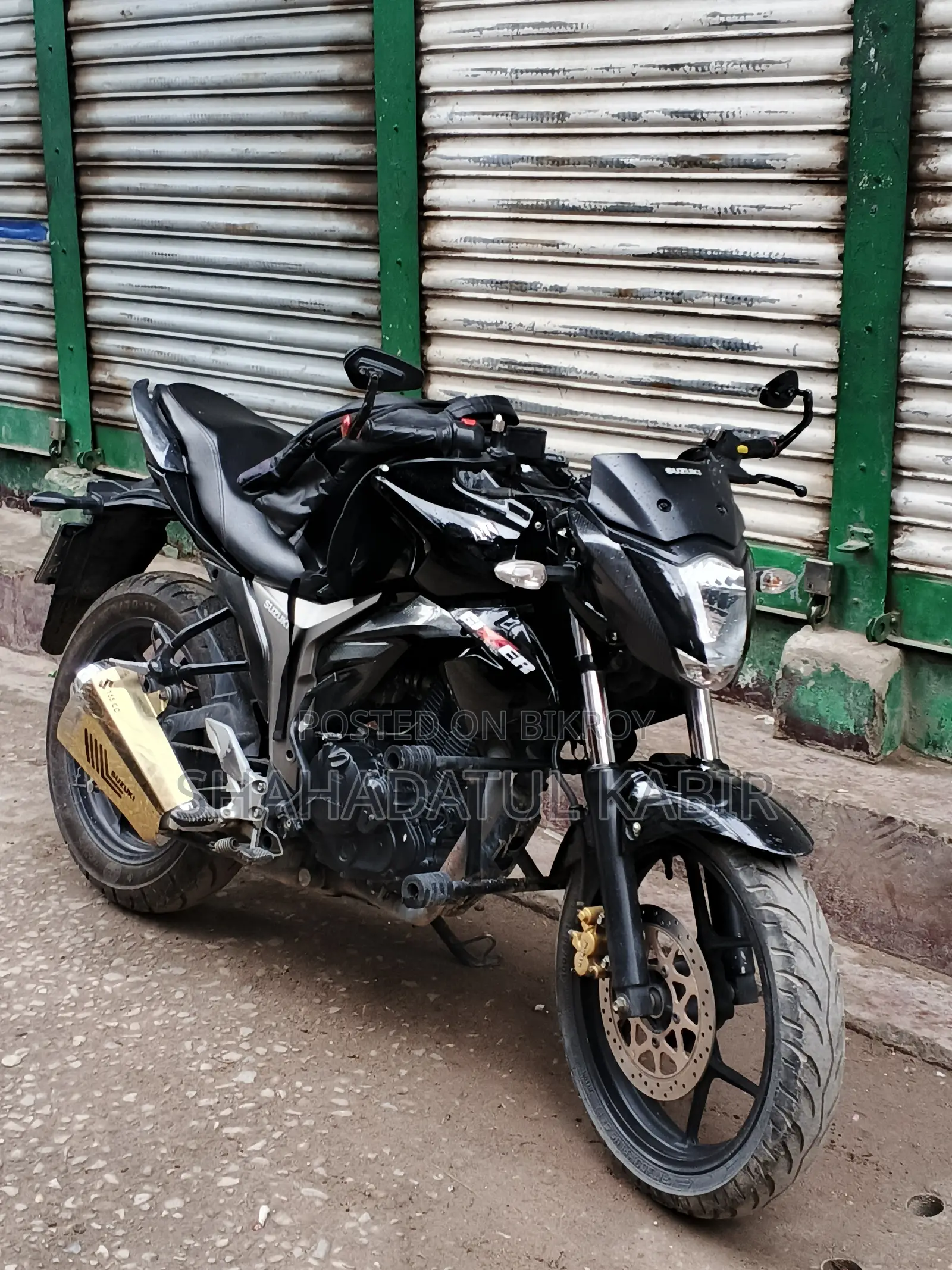 Suzuki Gixxer Monotone 2022 Black