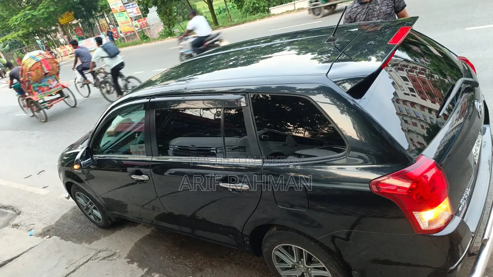 Toyota Corolla Fielder 2014 Black