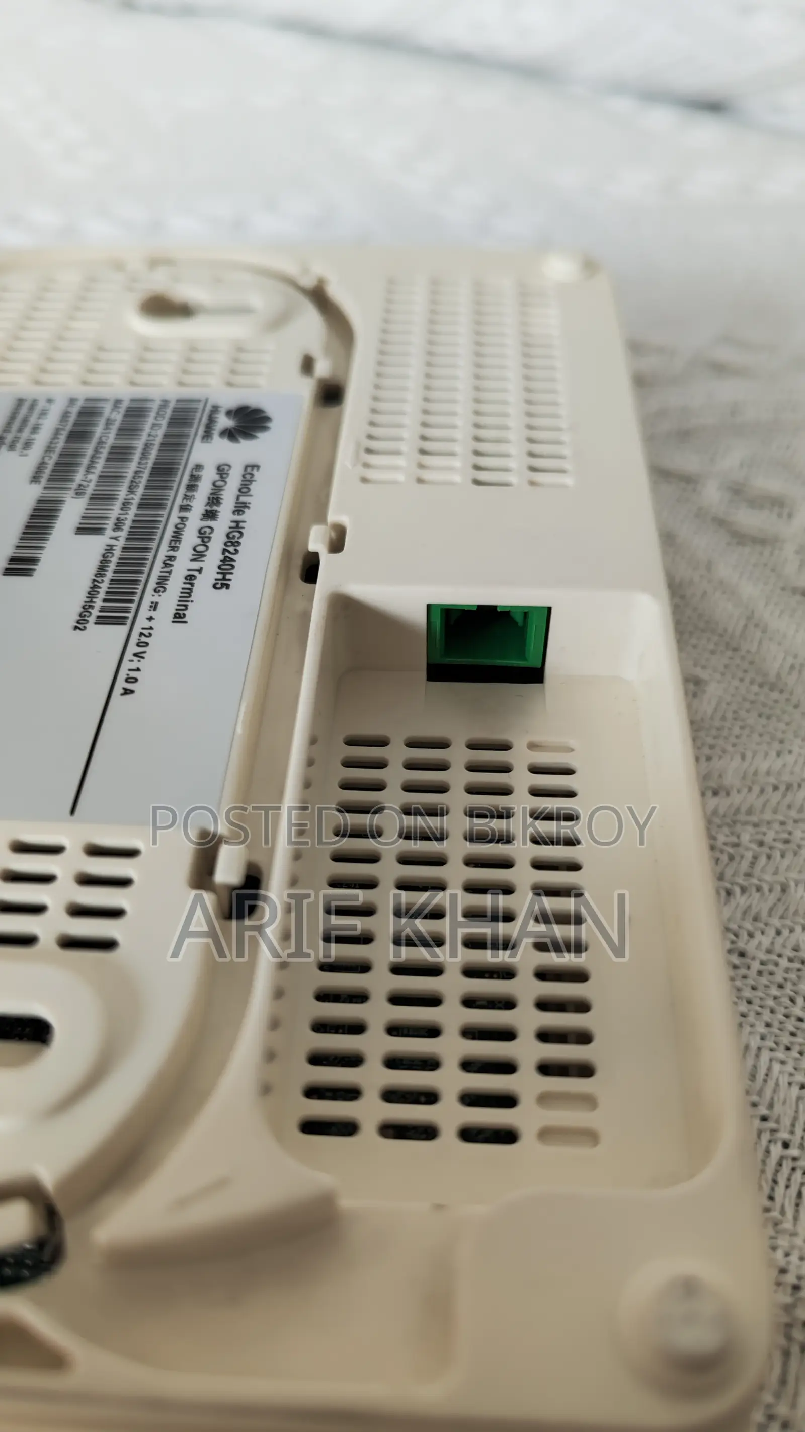 GPON ONT Modem Huawei EchoLife HG8240H5