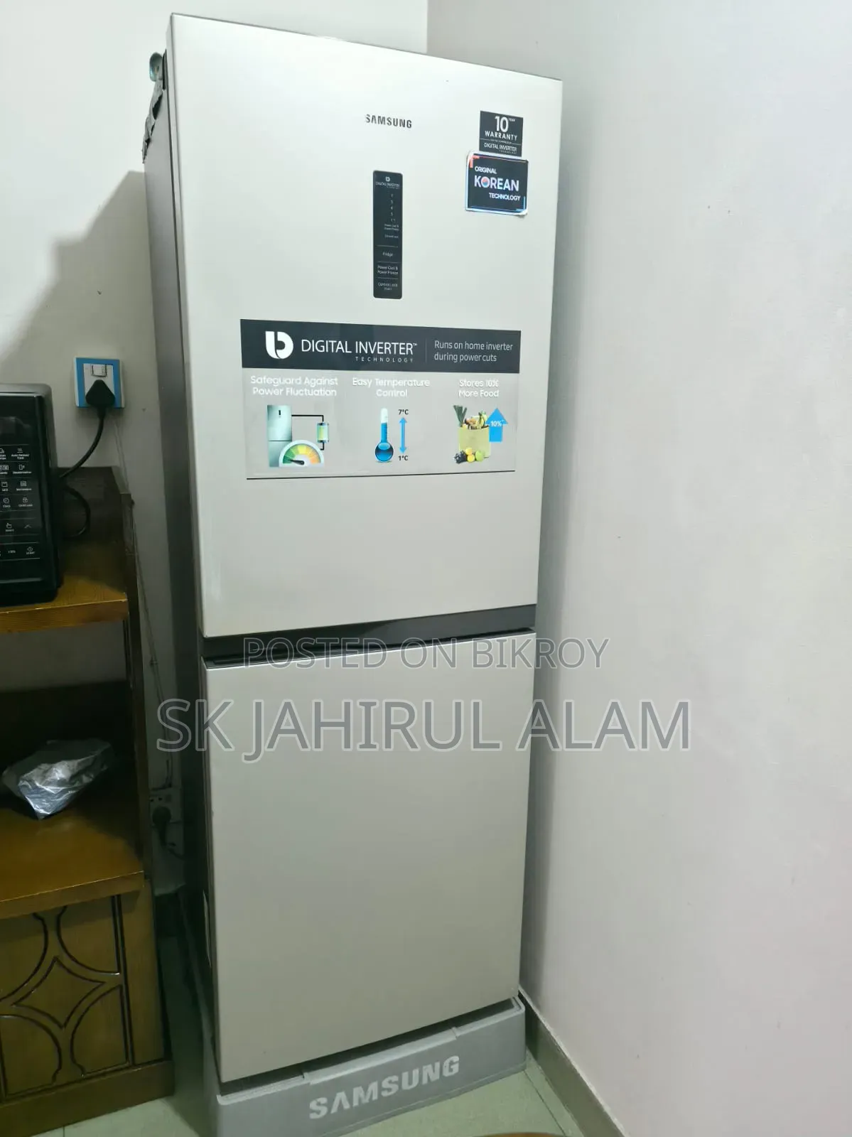 স্যামসাং রেফ্রিজারেটর ২১৮ লিটার (অরিজিনাল)