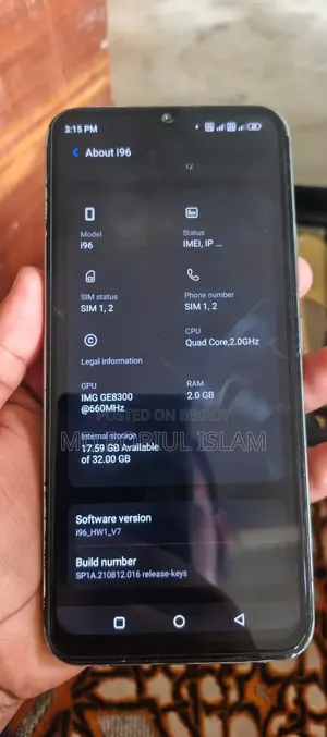 Symphony I96 32 GB Bronze