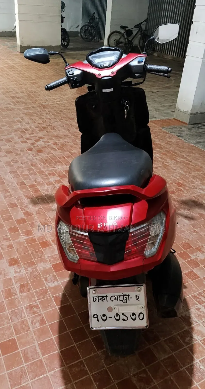 Hero Maestro Edge 110 2025 Red