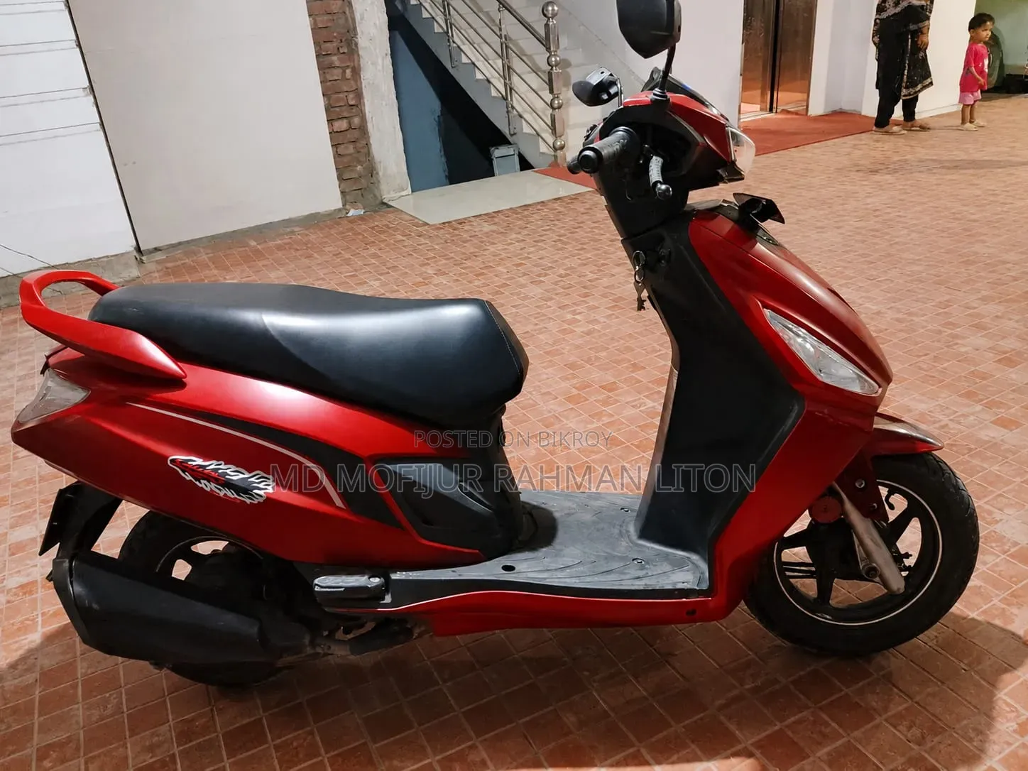 Hero Maestro Edge 110 2025 Red