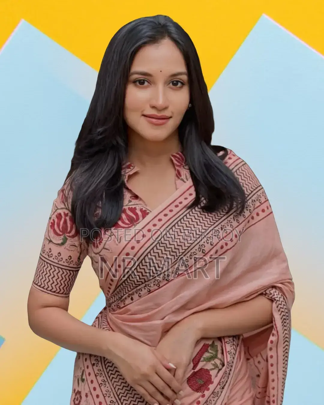 Exclusive Parsha Saree (with matching blouse piece)