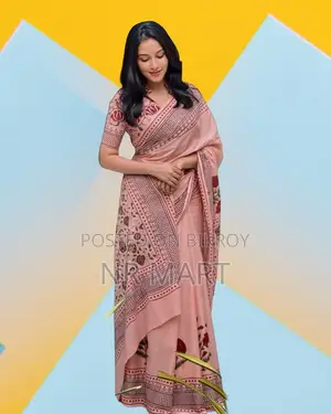 Exclusive Parsha Saree (with matching blouse piece)
