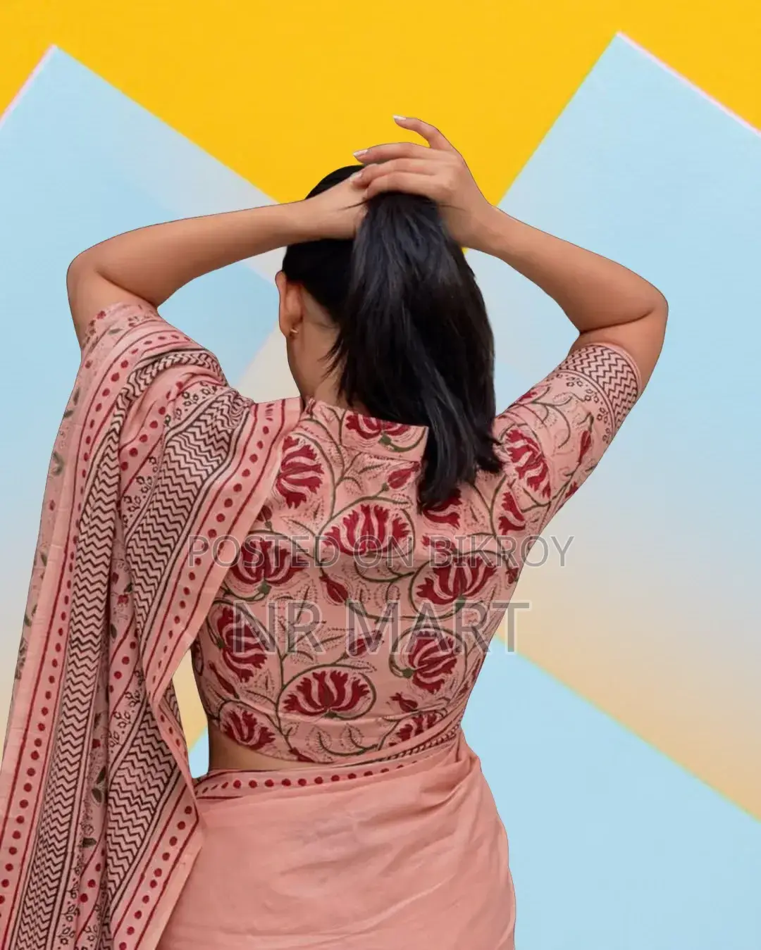 Exclusive Parsha Saree (with matching blouse piece)