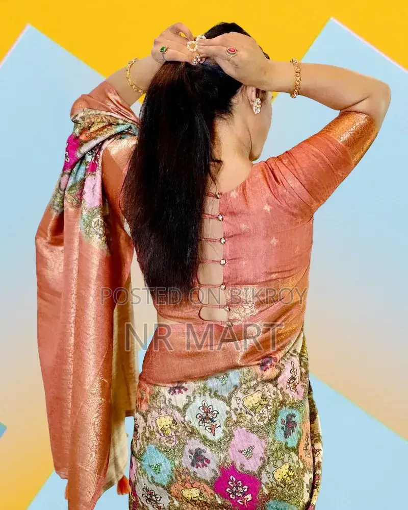 Exclusive Parsha Saree (with matching blouse piece)