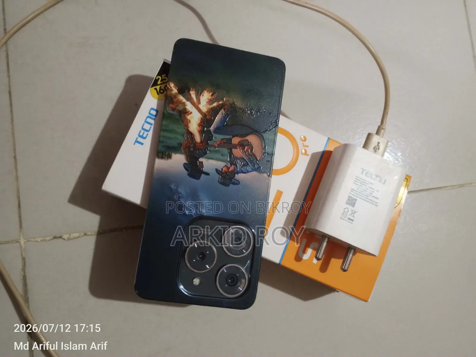 Tecno Spark 20 Pro 256 GB Black