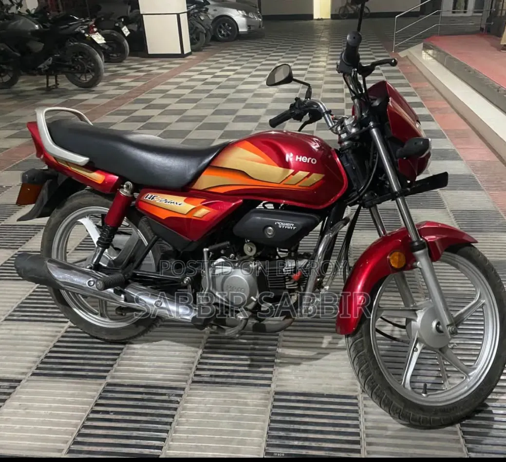 হিরো এইচএফ ডিলাক্স ২০২৪ রেড