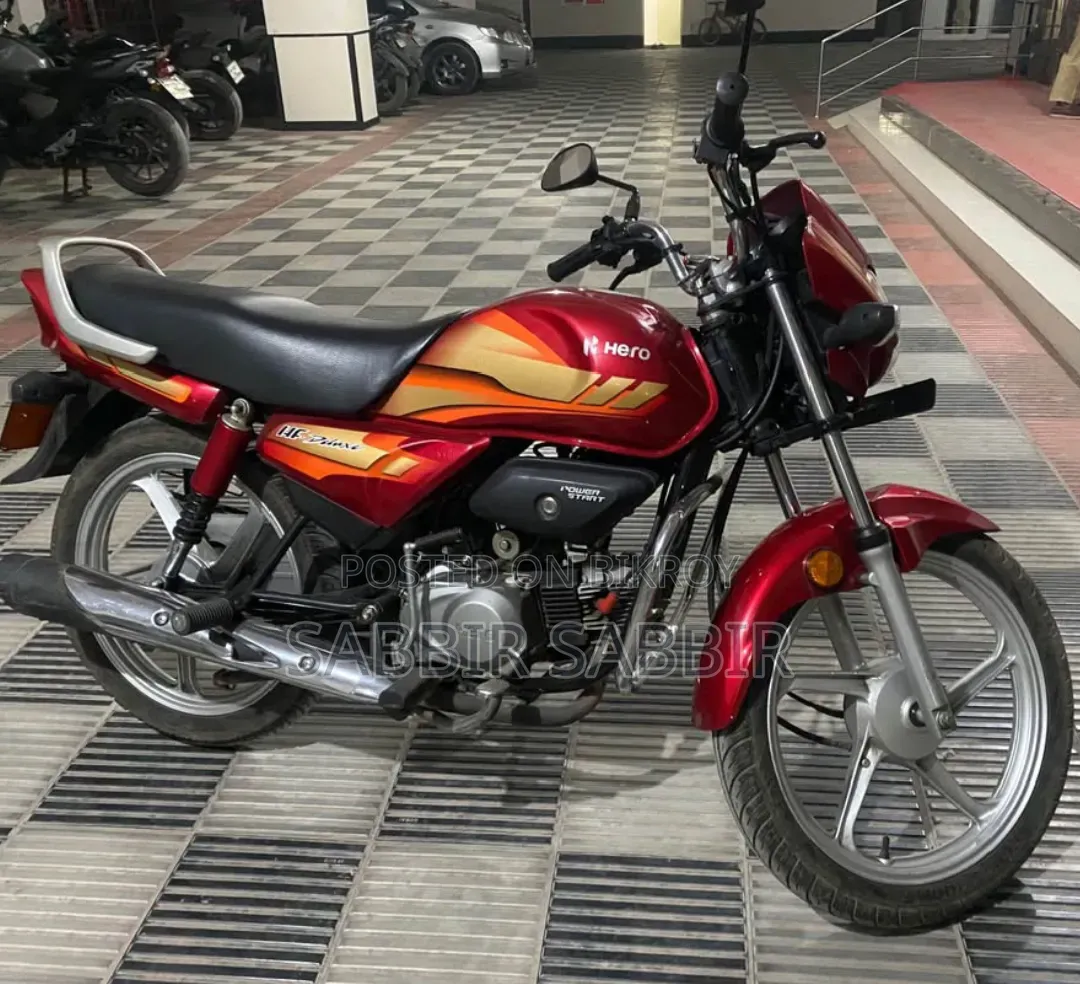 হিরো এইচএফ ডিলাক্স ২০২৪ রেড