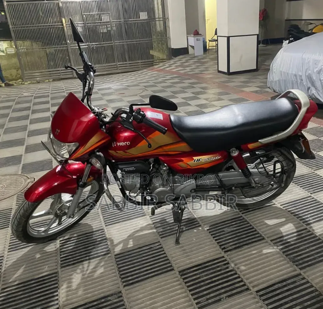 হিরো এইচএফ ডিলাক্স ২০২৪ রেড