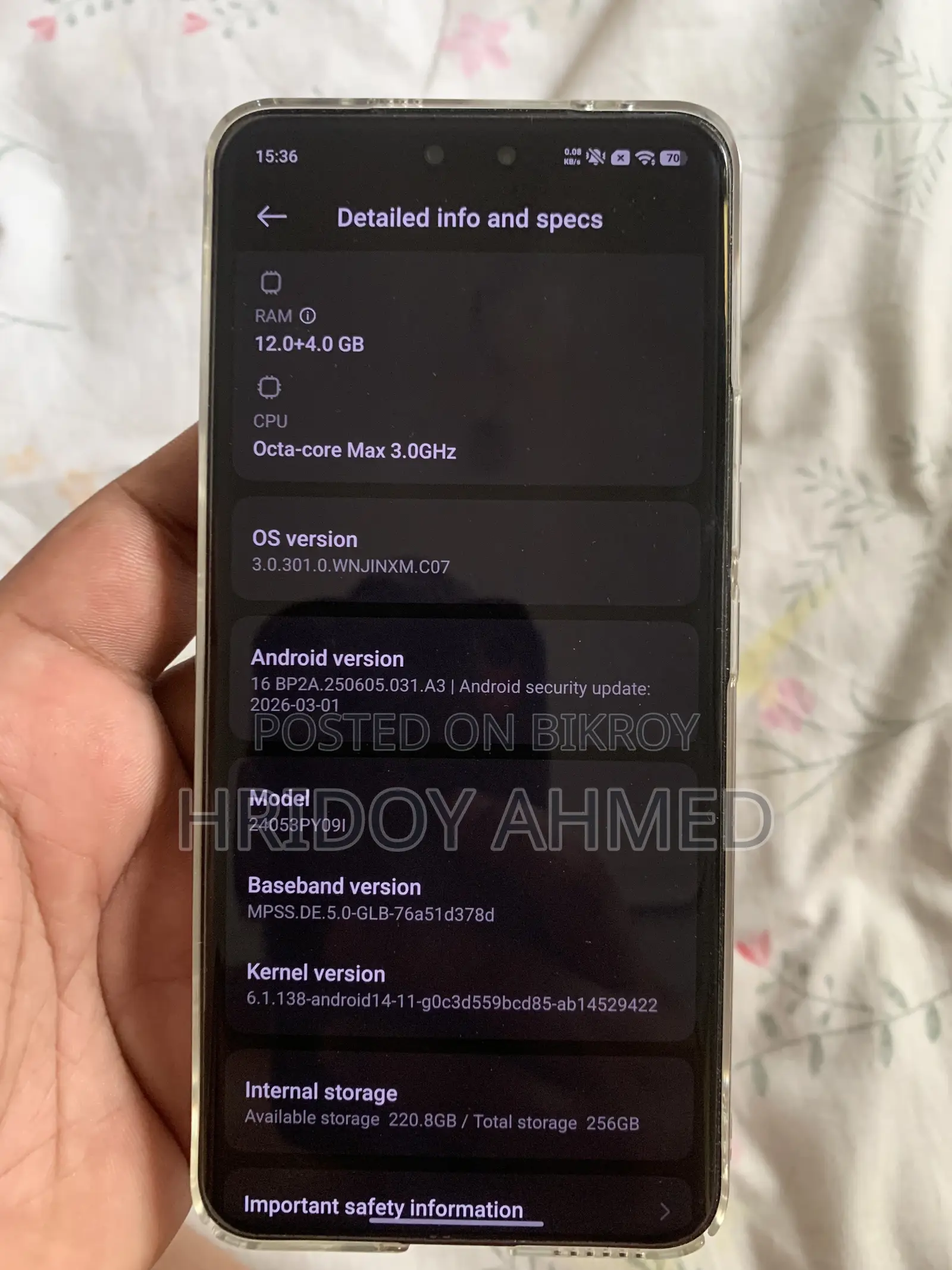 Xiaomi Civi 4 Pro 256 GB White