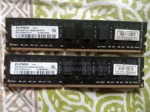Computer RAM 2GB + 2GB = Total 4GB (RAM 4GB)