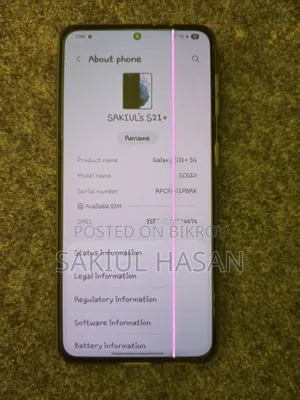 Samsung Galaxy S21+ 5G 256 GB Black