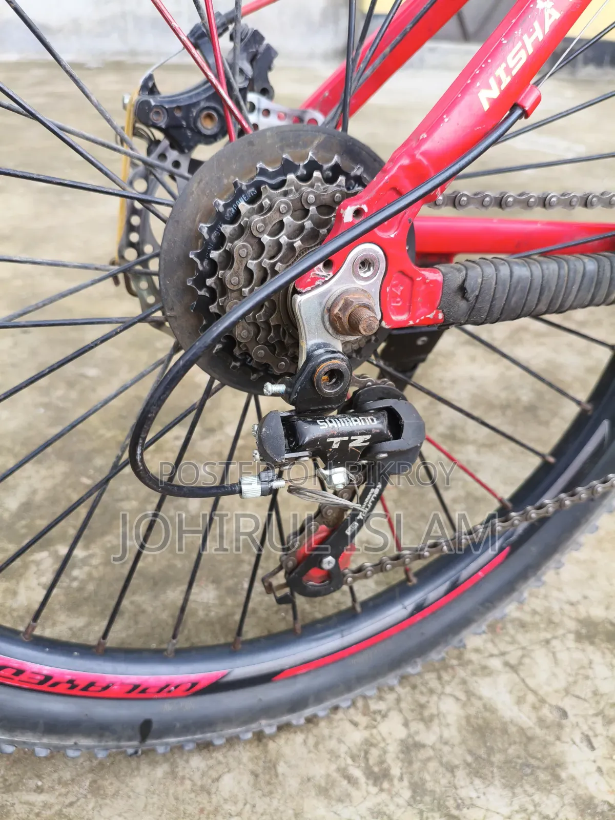 Emergency bicycle for sale.