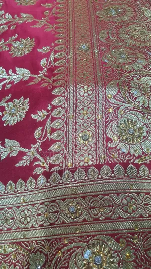 Pure Silk Banarasi Katan Saree. Used only once