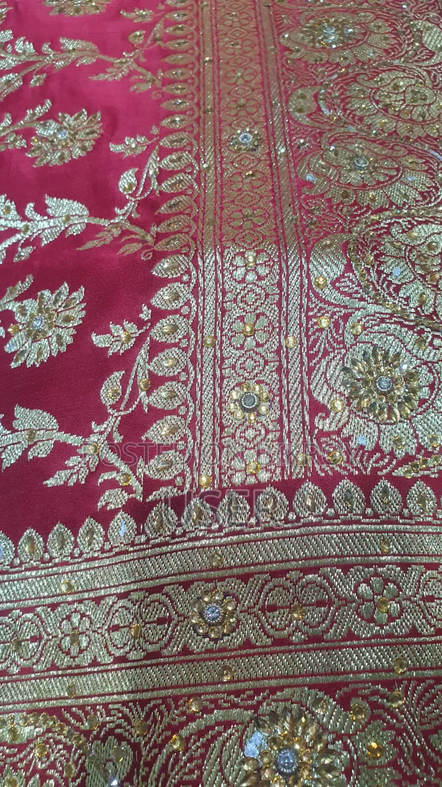 Pure Silk Banarasi Katan Saree. Used only once