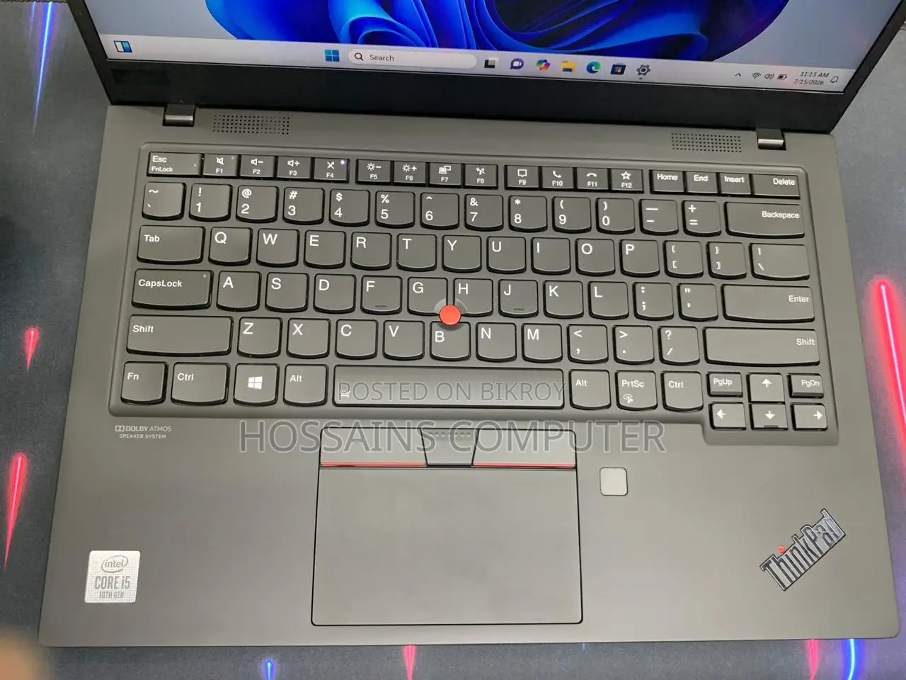 Laptop Lenovo ThinkPad X1 Carbon 16GB Intel Core i5 SSD 256GB