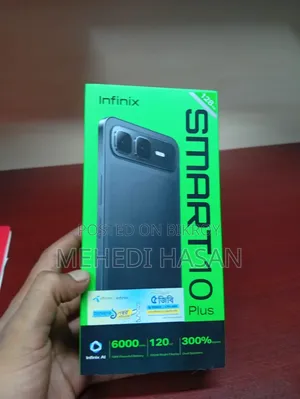 New Infinix Smart 10 Plus 128 GB Silver