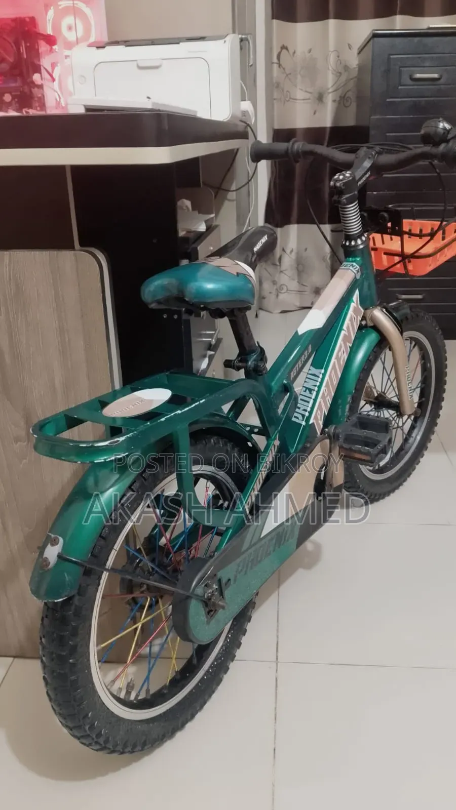 ১৬ ইঞ্চি সাইজের অরিজিনাল ফোনিক্স সাইকেল বিক্রি হবে।