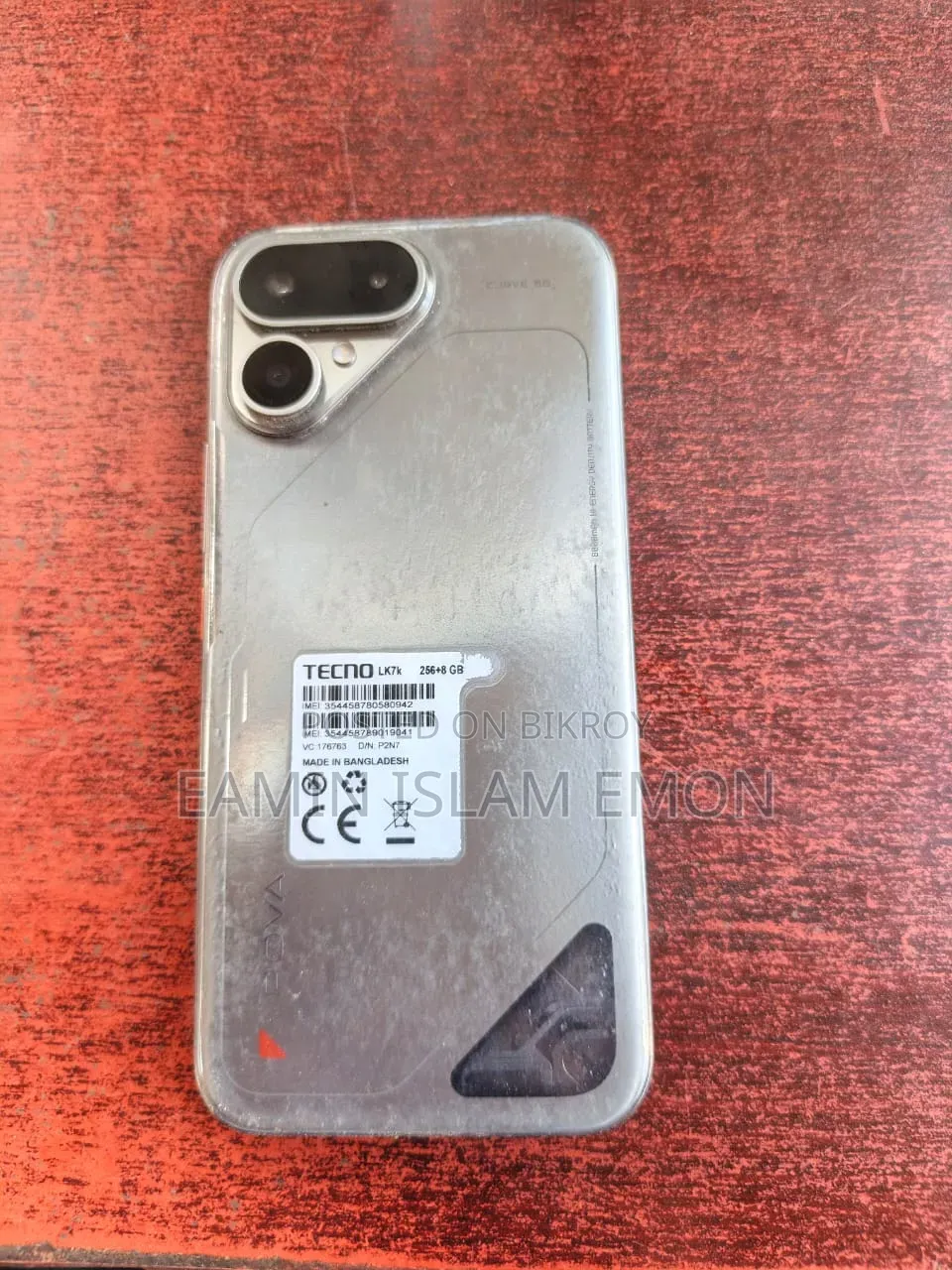 Tecno Pova Curve 2 256 GB Gray