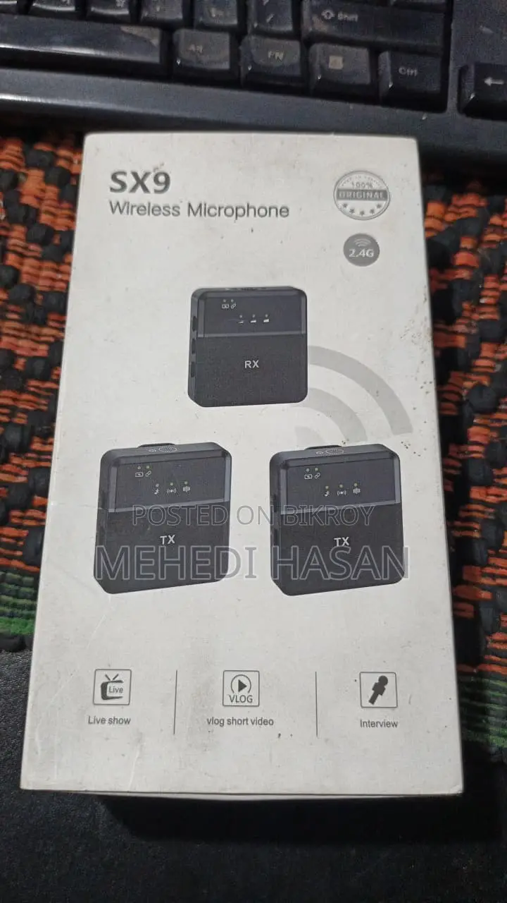 SX9 ওয়্যারলেস মাইক্রোফোন