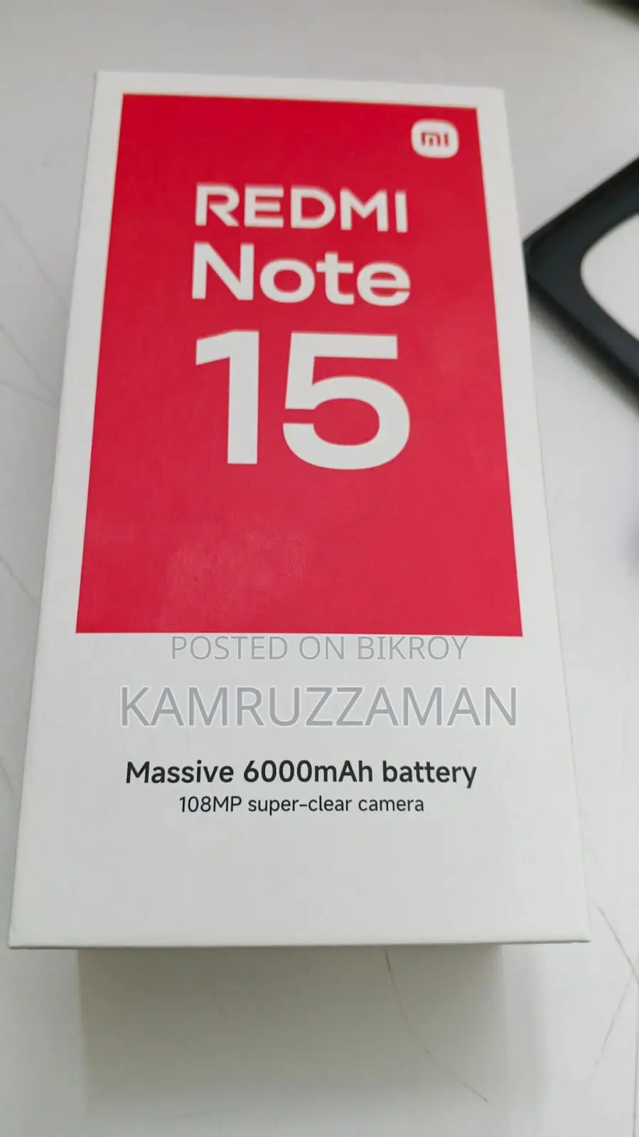Xiaomi Redmi Note 15 128 GB Black