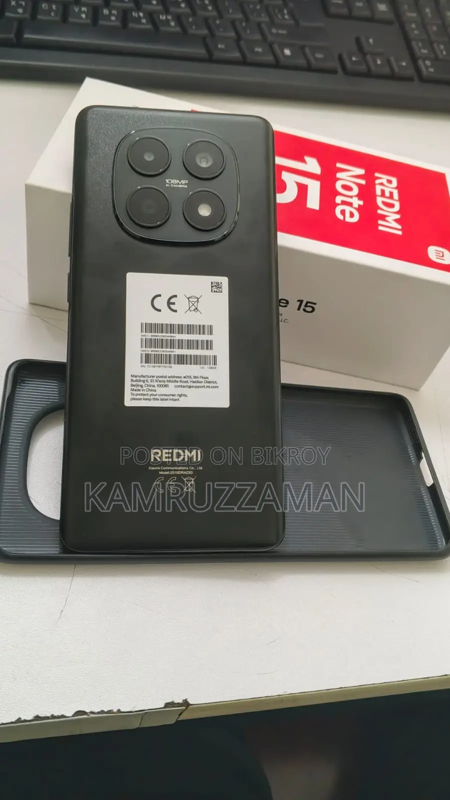 Xiaomi Redmi Note 15 128 GB Black