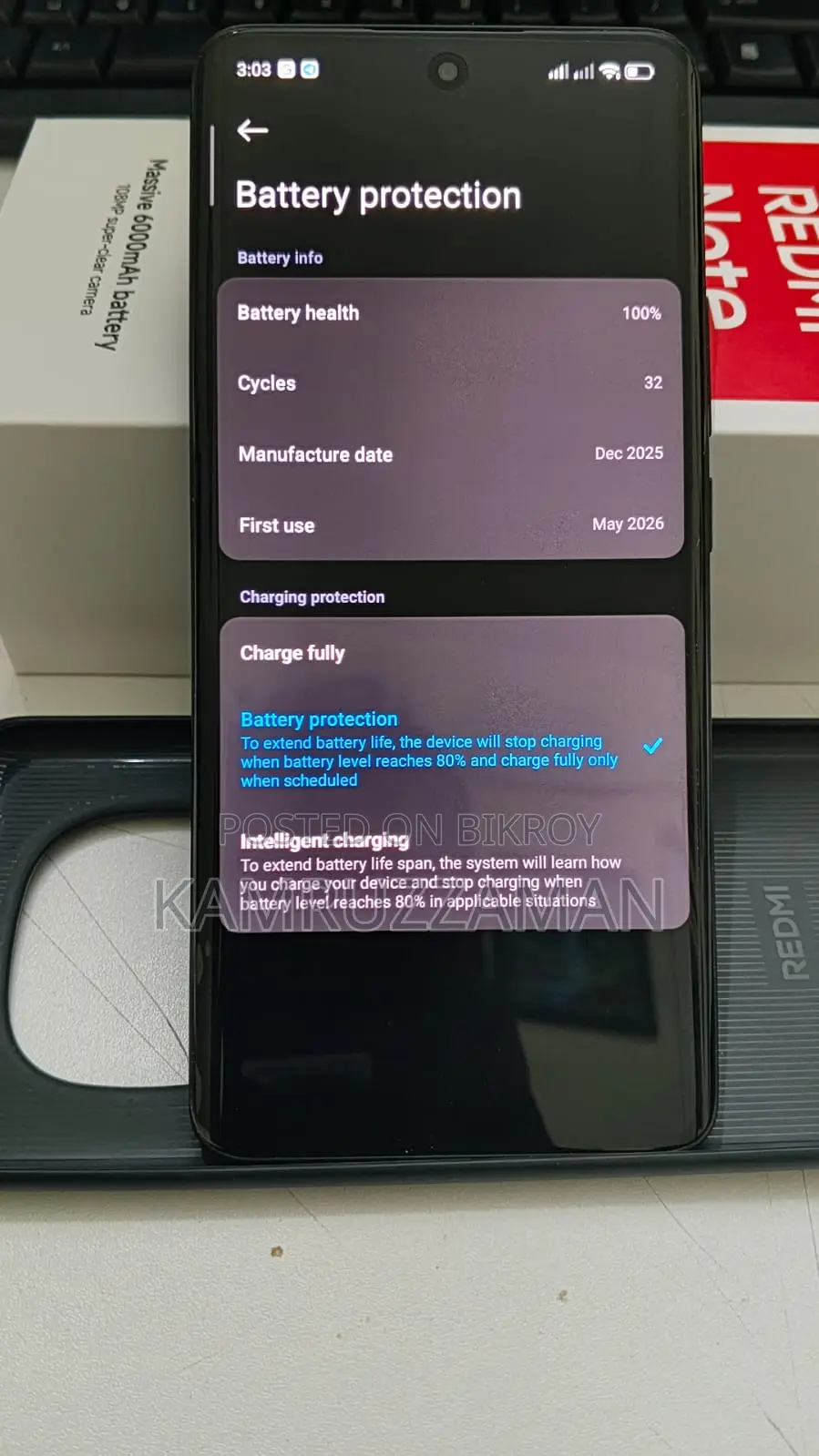 Xiaomi Redmi Note 15 128 GB Black