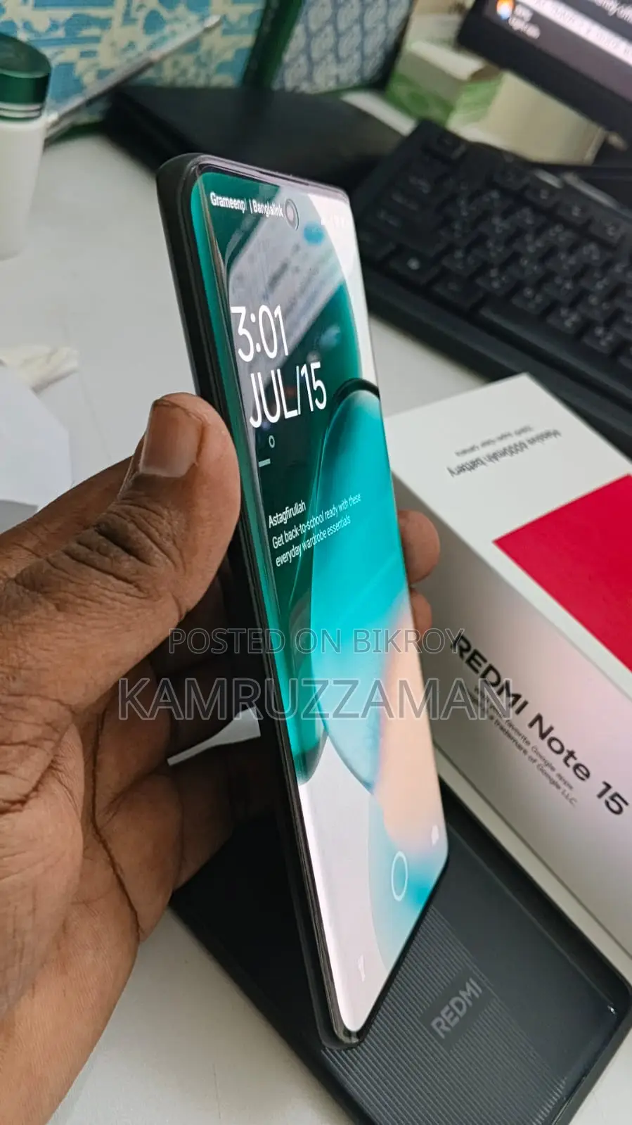 Xiaomi Redmi Note 15 128 GB Black