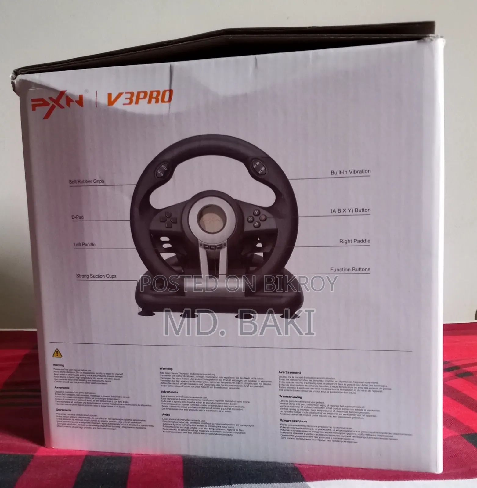 PXN V3 Pro Gaming Racing Wheel. 'Original China'