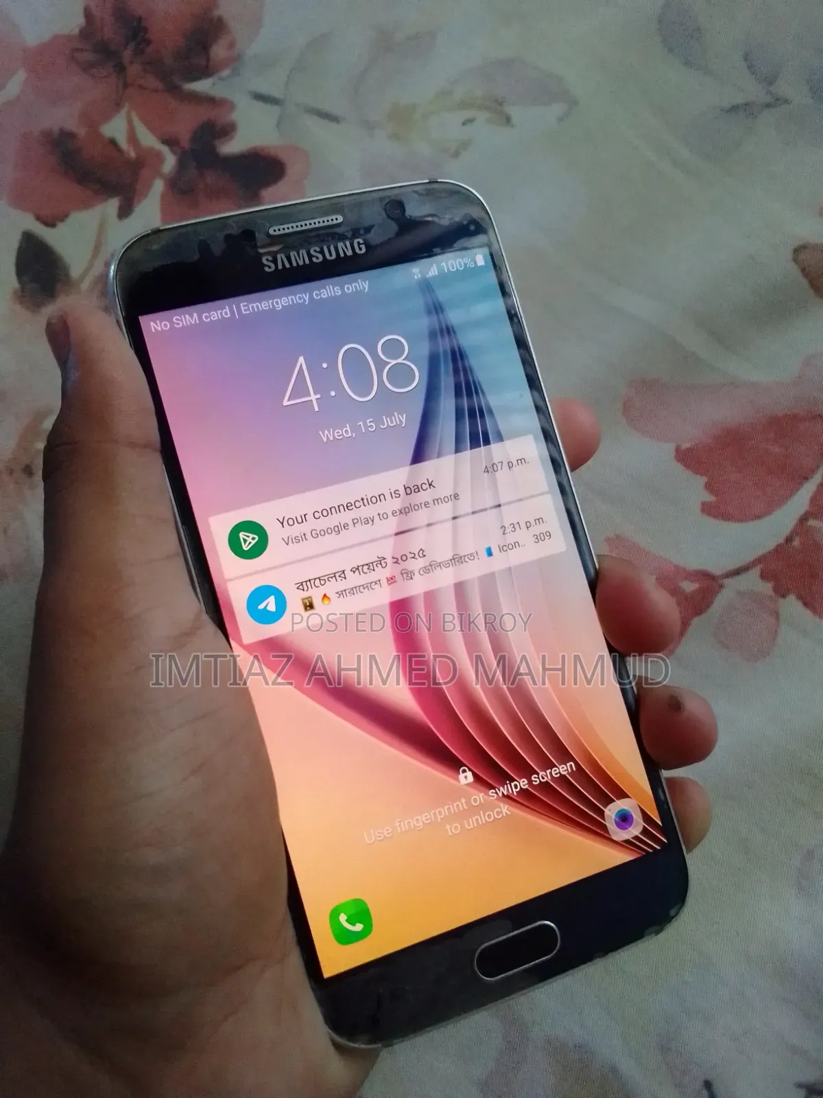Samsung Galaxy S6 32 GB Blue