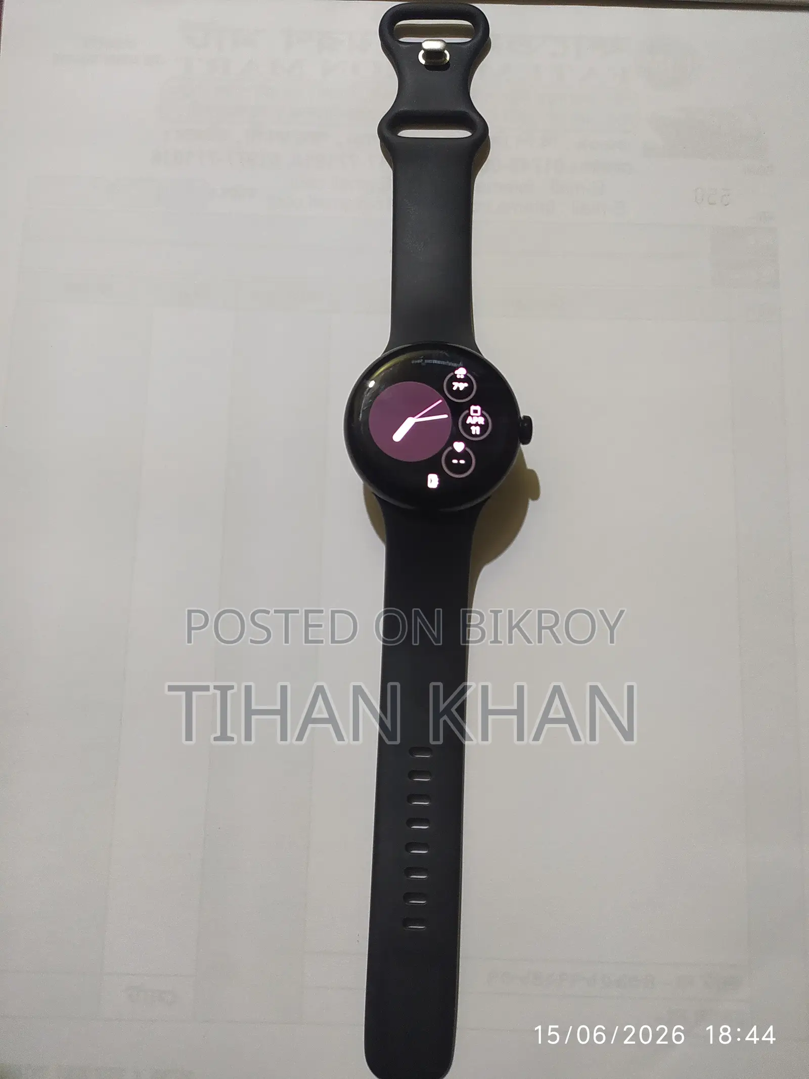 Google Pixel Smart Watch 1st Generation OS 3.5