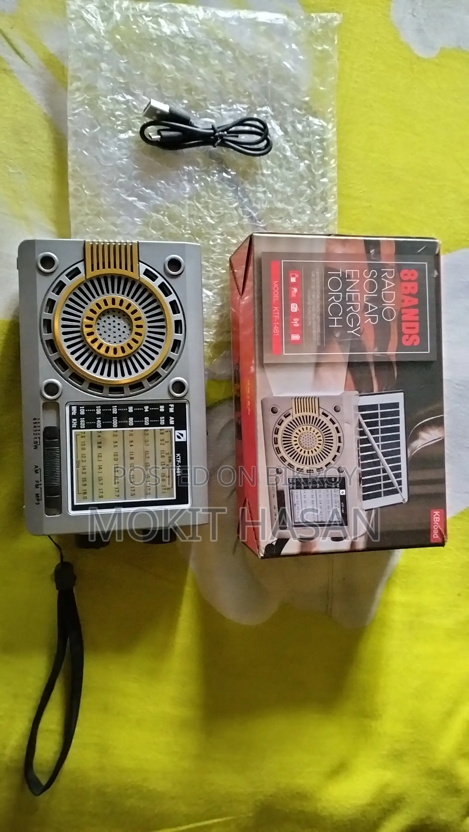 KTF-1481 8 Bands Portable Radio