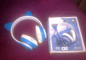 Girls Headphone Cat Design
