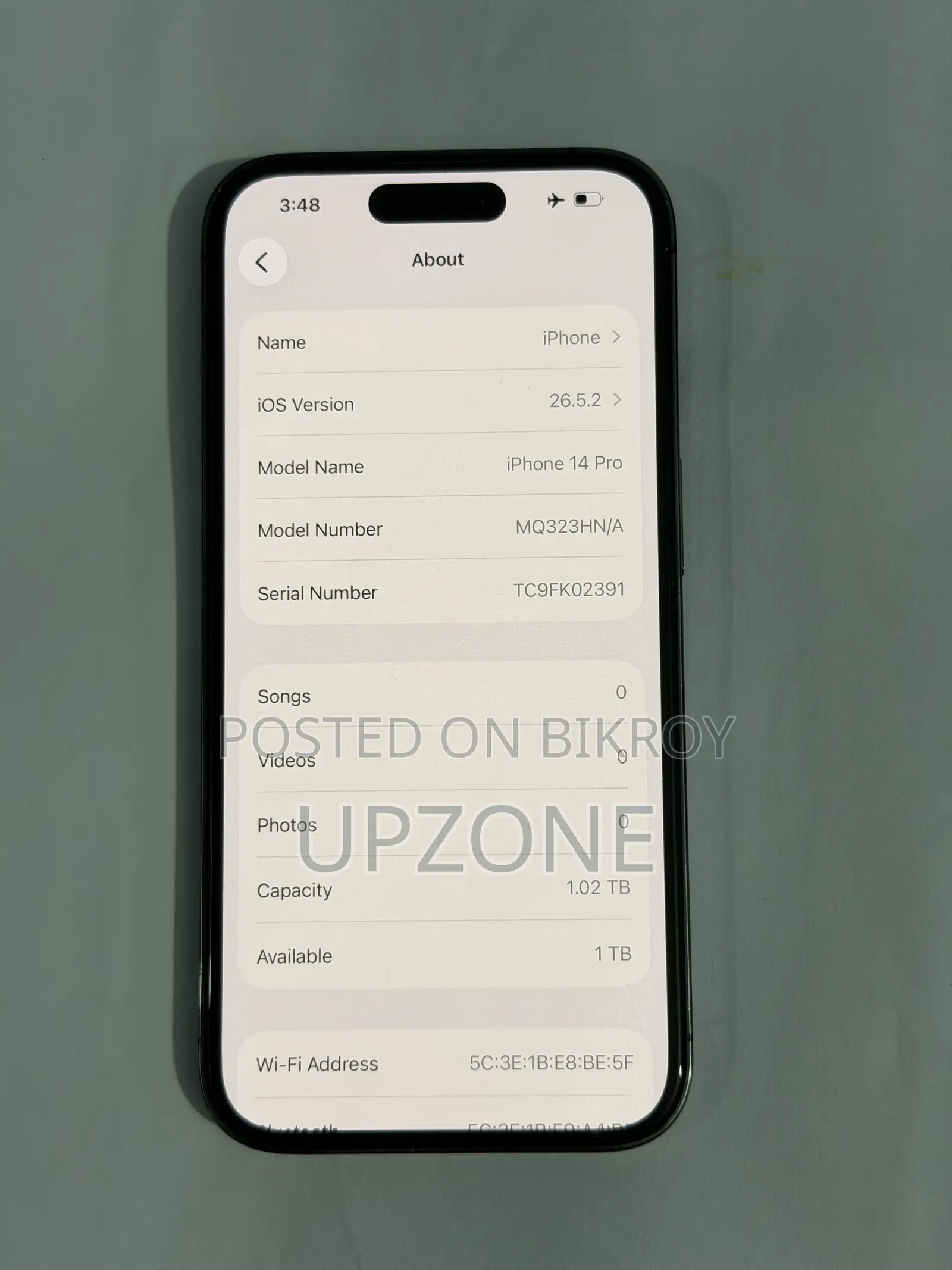 Apple iPhone 14 Pro 1 TB Purple