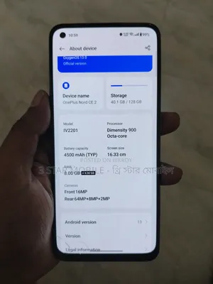 OnePlus Nord 128 GB Silver