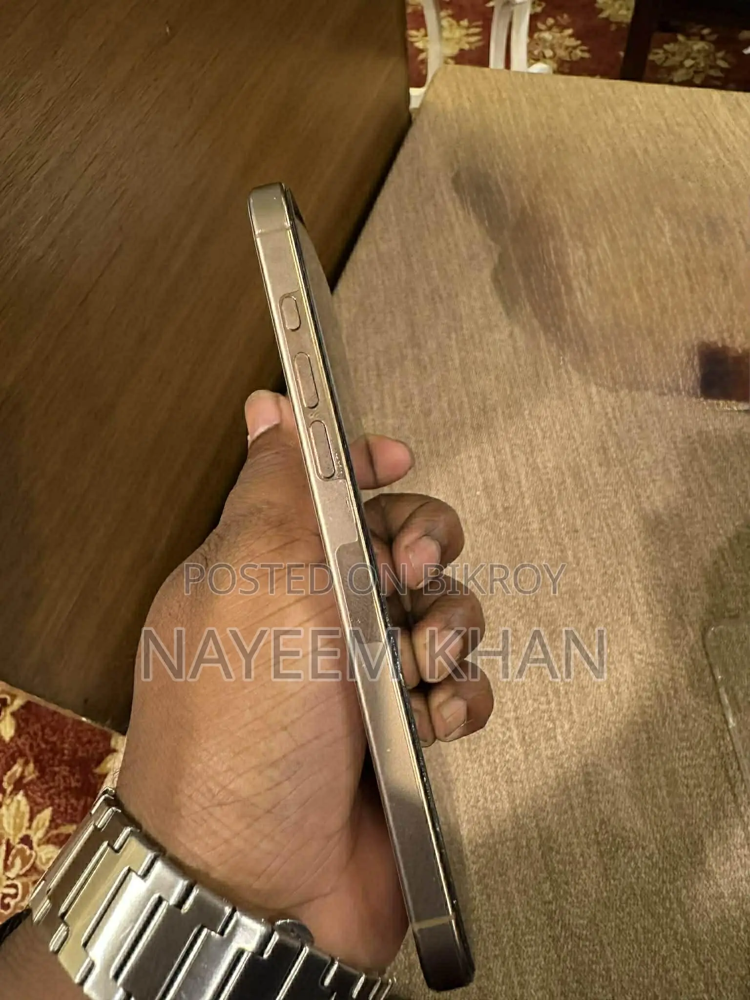 অ্যাপল আইফোন ১৬ প্রো ম্যাক্স ৫১২ জিবি গোল্ড
