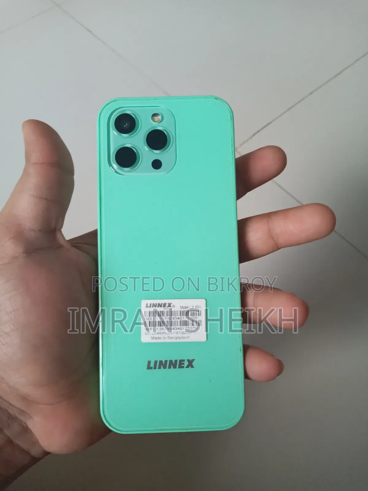 Linnex Lx 4g Plus 32 Gb Green